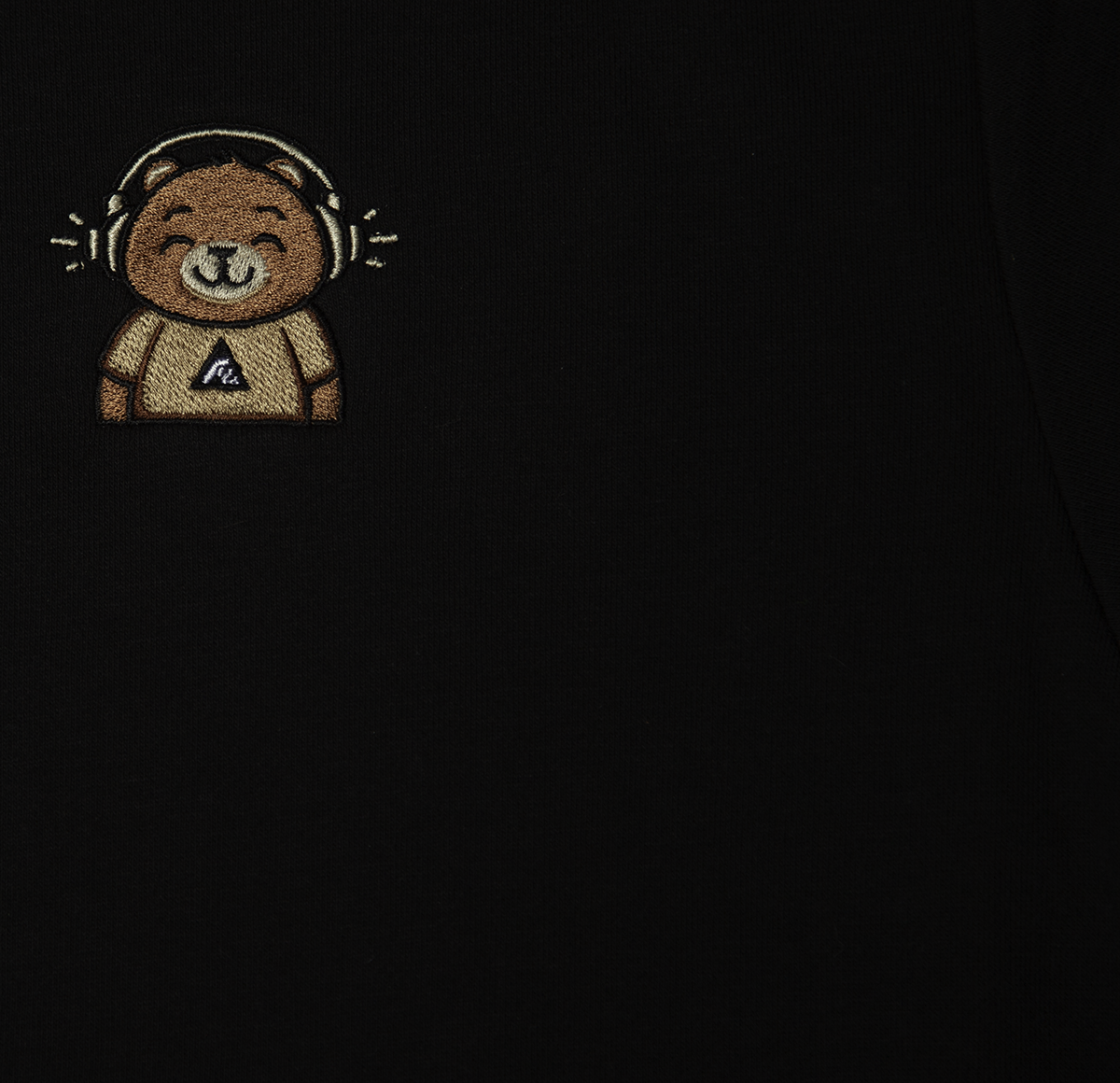Good Vibes Bear - Lightweight Fleece Crewneck