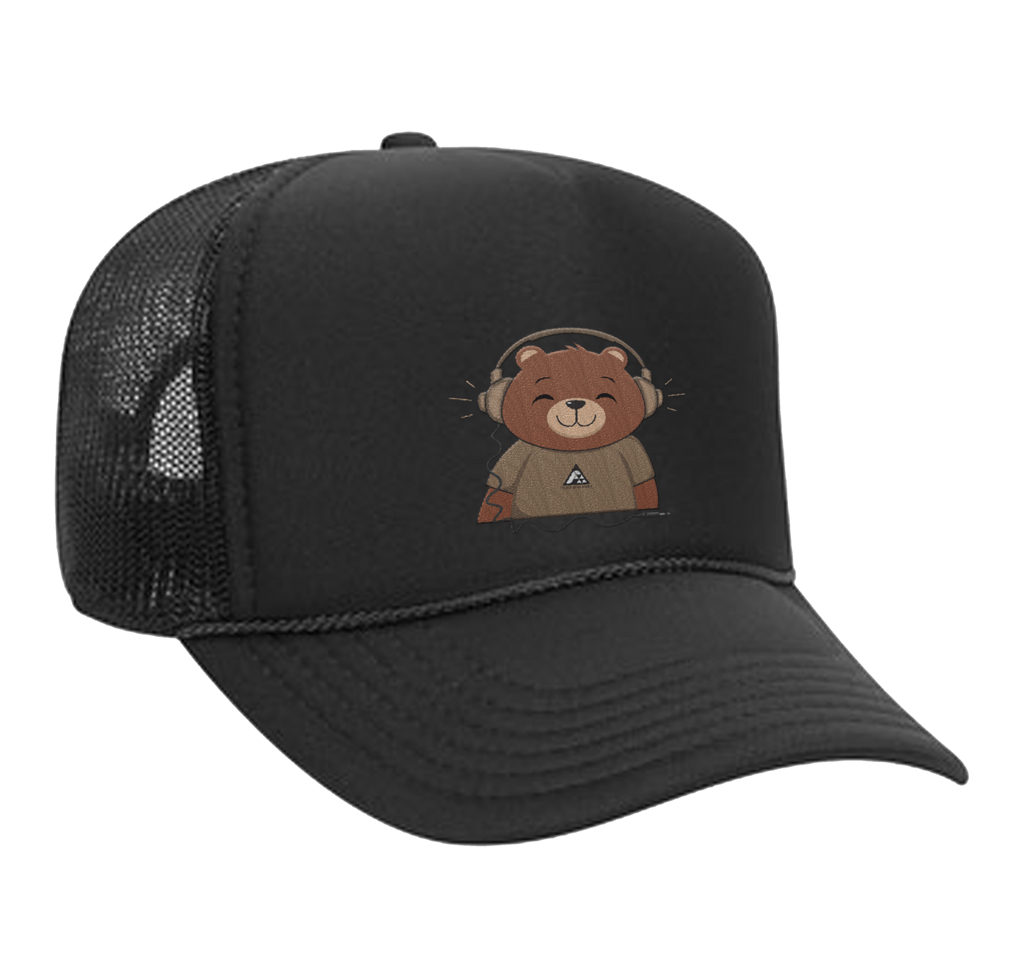 Good Vibes Bear Snap Trucker