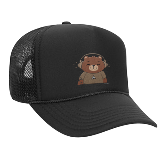 Good Vibes Bear Snap Trucker